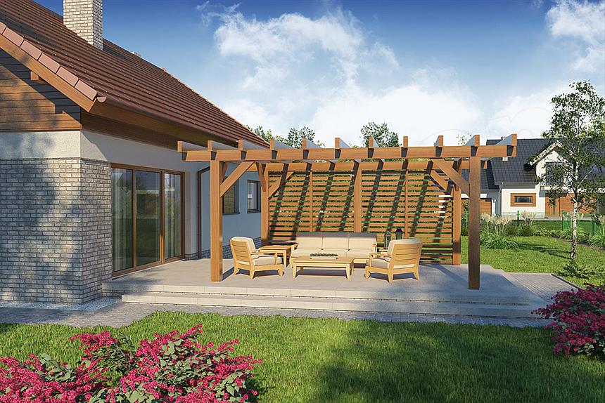 Projekt domu Pergola