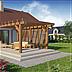 projekt domu Pergola
