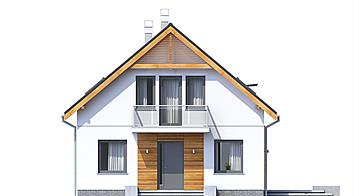 Baset 1 bez garażu elewacja