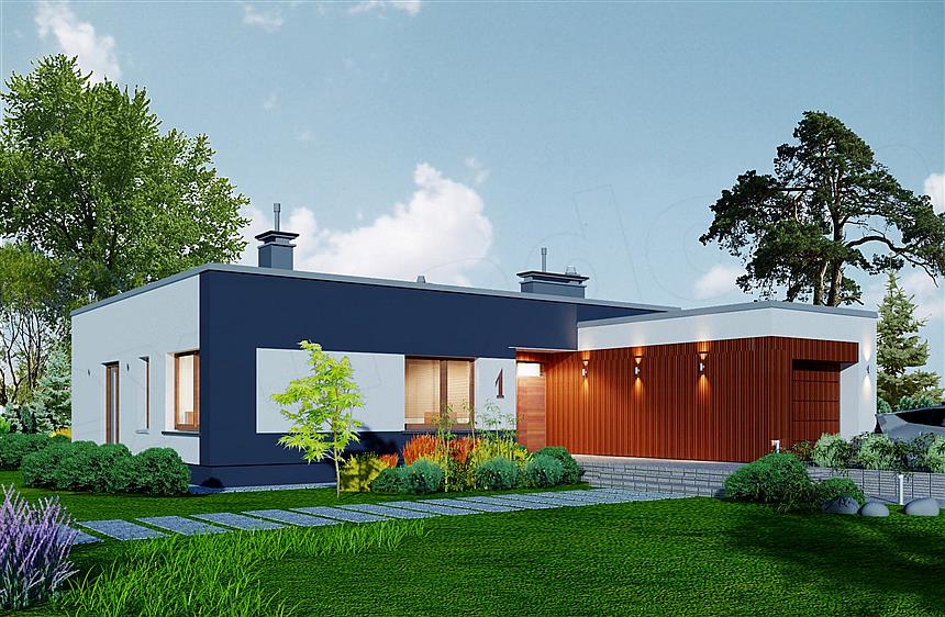 Projekt domu Domidea 4 N