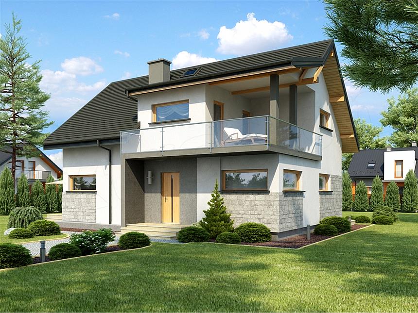 Projekt domu Aosta III Termo