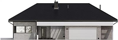 HomeKoncept 38 elewacja