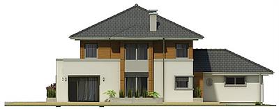 Sewilla 2B 2-garaże elewacja