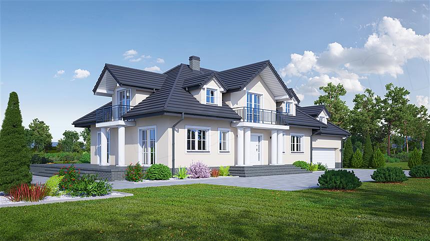 Projekt domu Chmielniki średnie 18