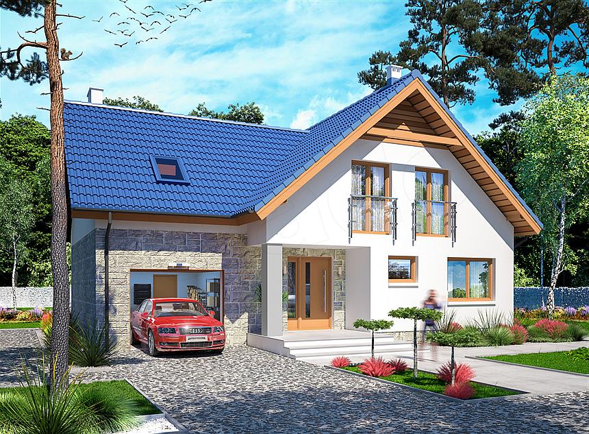Projekt domu Puk 3