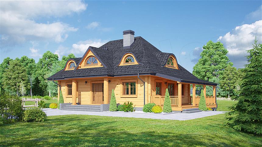 Projekt domu Chmielniki małe 59 dw