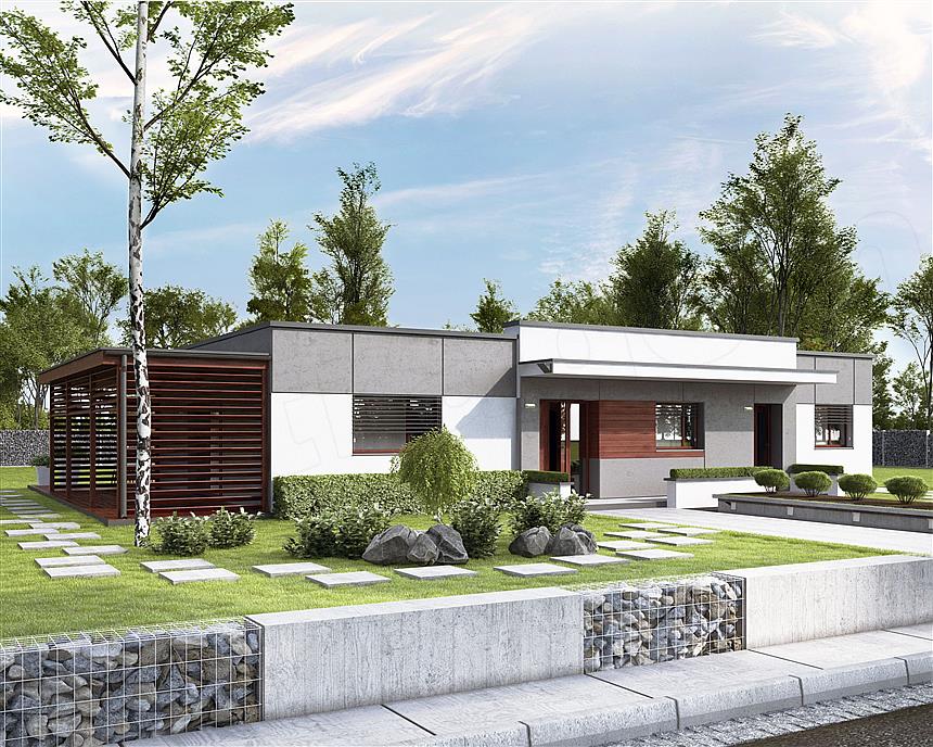 Projekt domu Sari dom dwulokalowy