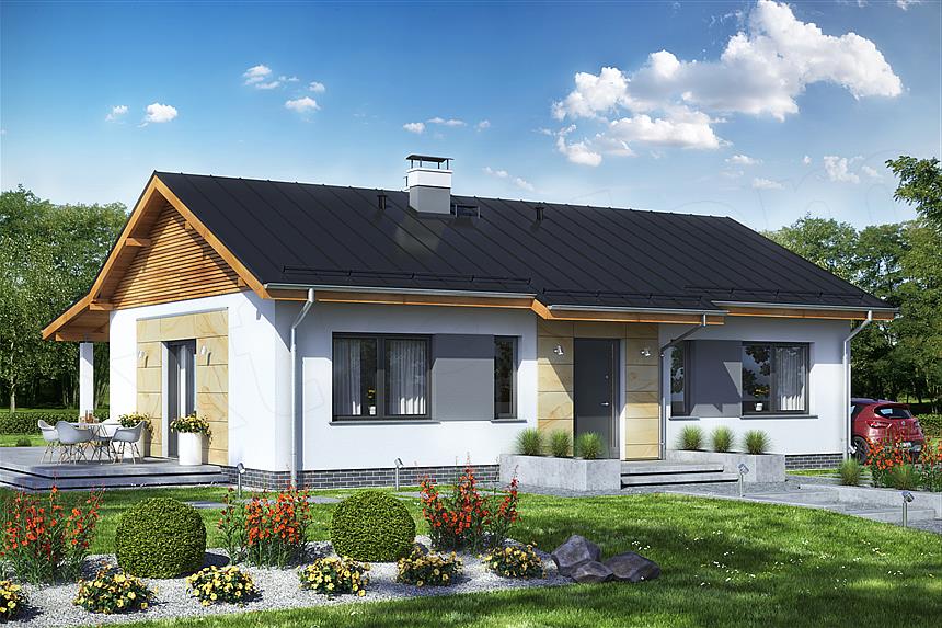 Projekt domu Terrier 2 bez garażu