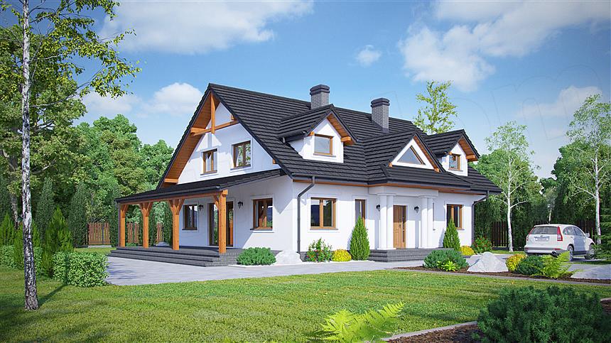 Projekt domu Chwalisław