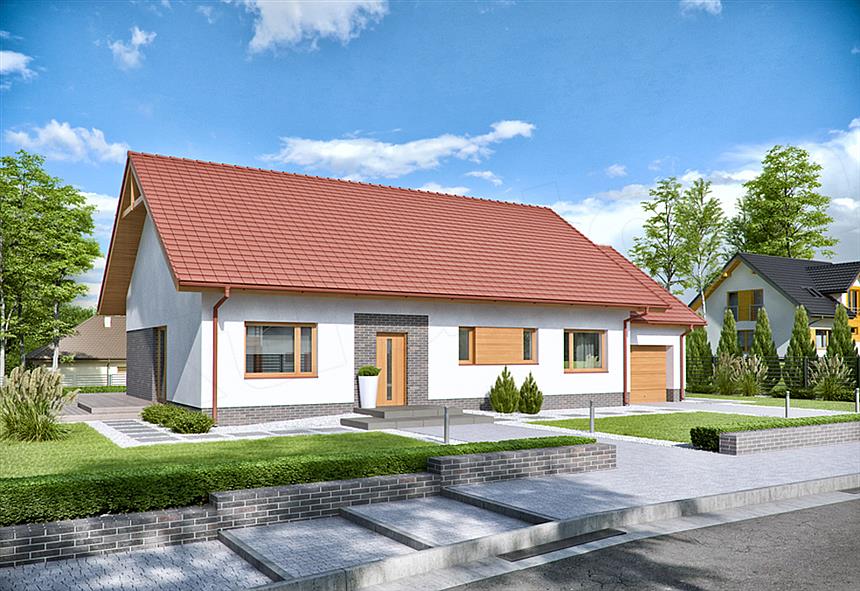 Projekt domu Domena 106 A