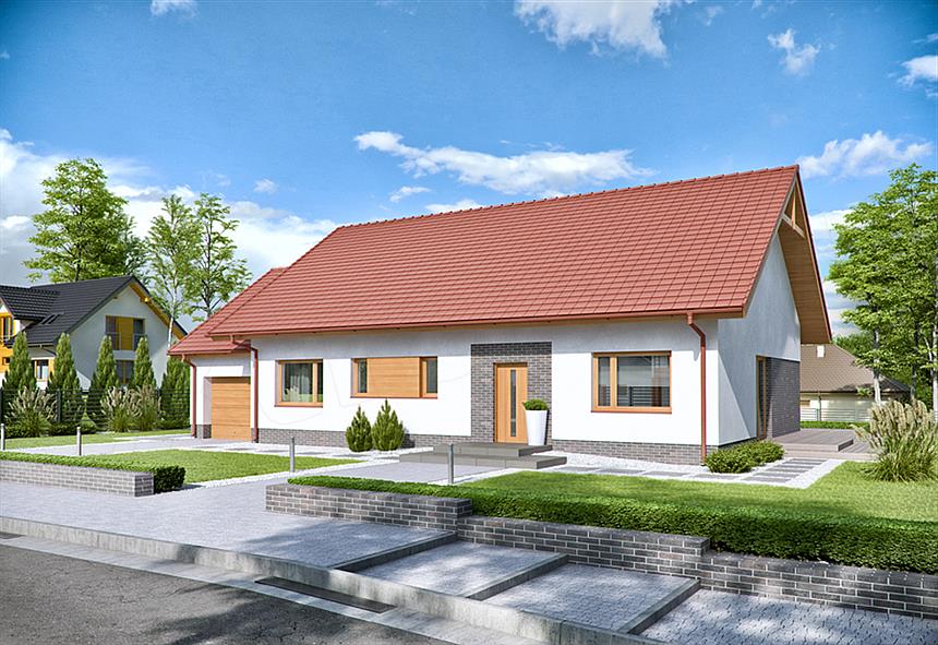 Projekt domu Domena 106 A