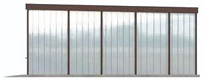 GB21 projekt budynku gospodarczego elewacja