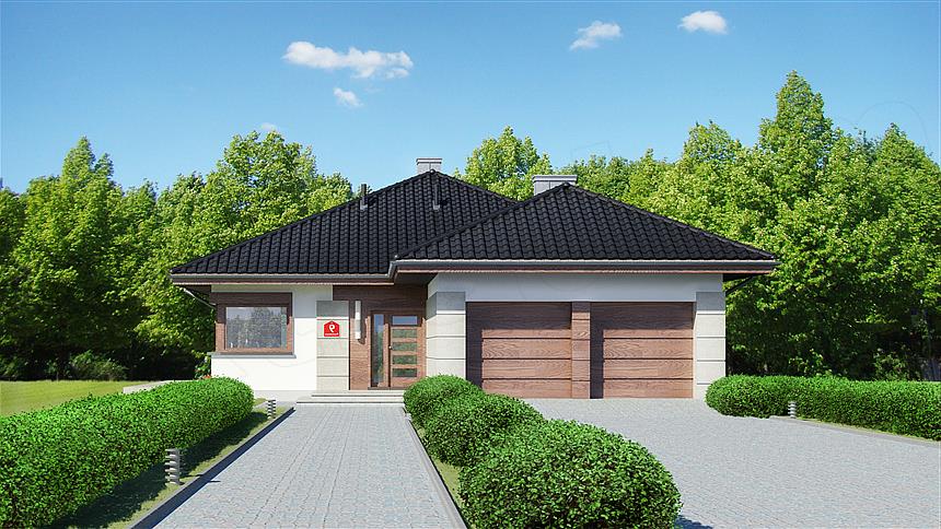 Projekt domu Dom przy Pastelowej 9