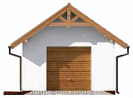 G8 szkielet drewniany budynek gospodarczy elewacja