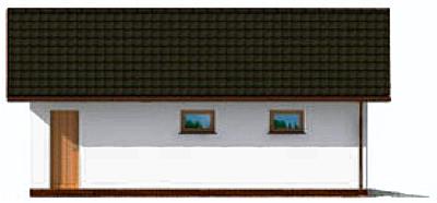 G8 szkielet drewniany budynek gospodarczy elewacja