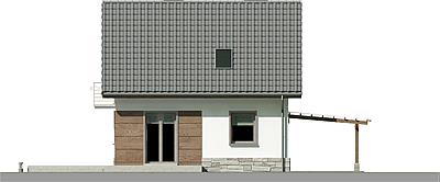 Dom przy Wiosennej 8 elewacja