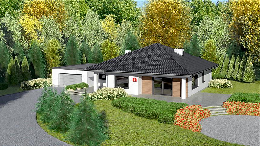 Projekt domu Dom przy Makowej 2 bis