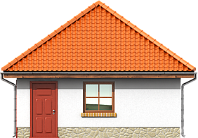 Garaż g 2 (01) elewacja