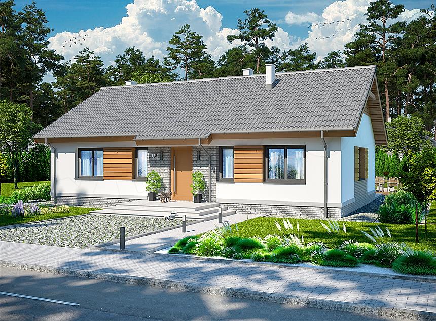 Projekt domu Tracja 2