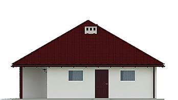 G27 - Budynek garażowo - gospodarczy elewacja