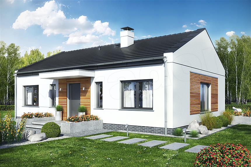 Projekt domu Terrier 6 bez garażu