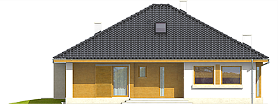 Flori III 30 stopni (wersja A) economic elewacja