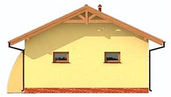 G251 budynek gospodarczy elewacja