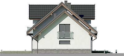 Dom przy Cyprysowej 15 DN2 elewacja