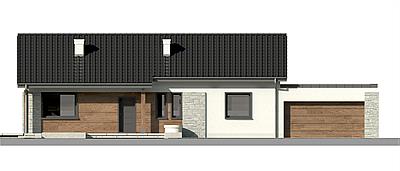 Dom przy Bukowej 8 elewacja