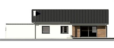 Dom przy Bukowej 8 elewacja