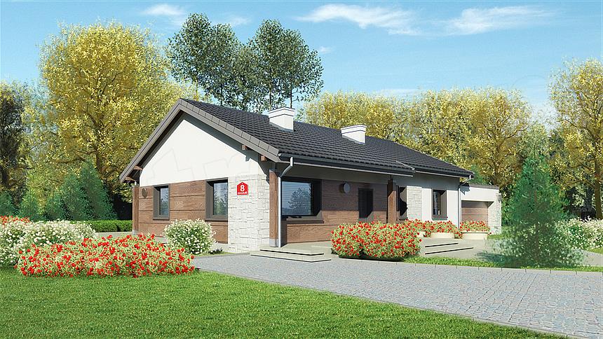 Projekt domu Dom przy Bukowej 8