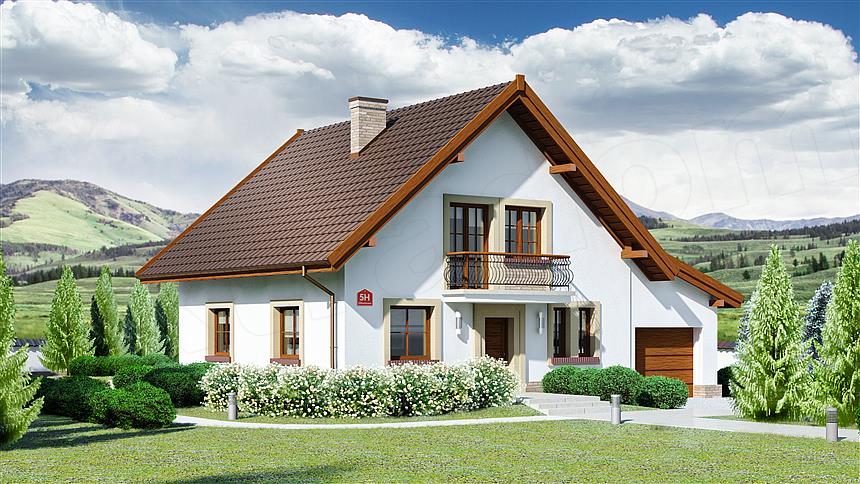 Projekt domu Dom przy Oliwkowej 5 H