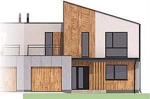 Bliźniak 03 elewacja