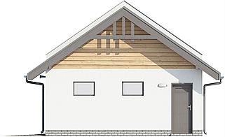 G330D budynek gospodarczy elewacja