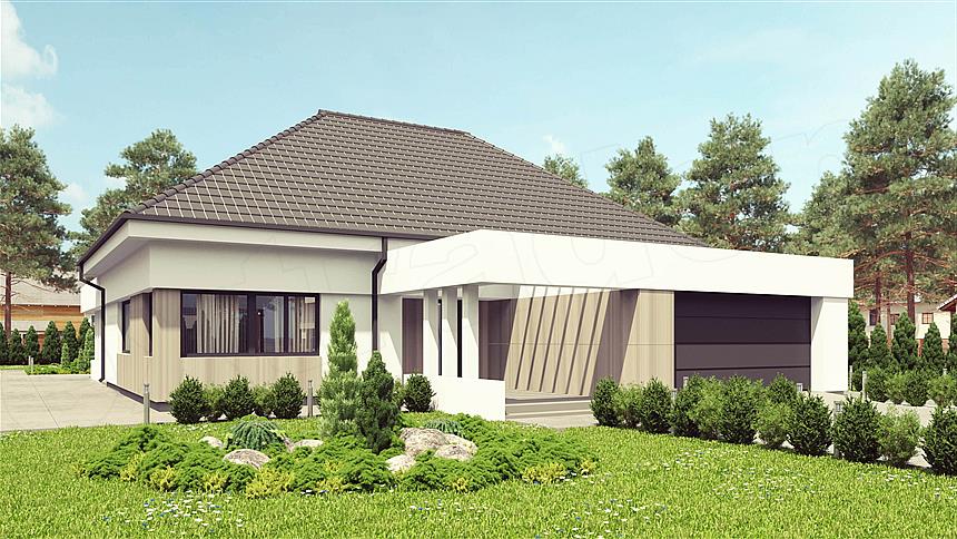 Projekt domu uA72