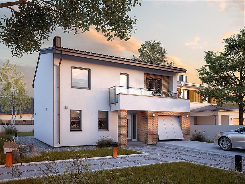 Projekt domu Dąb 2 W2