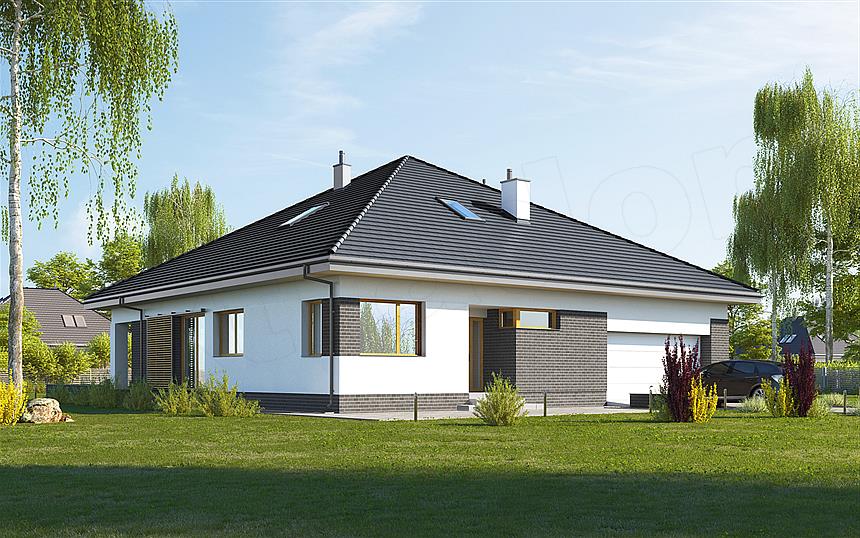 Projekt domu E-235