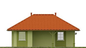 G39 - Budynek garażowo - gospodarczy elewacja