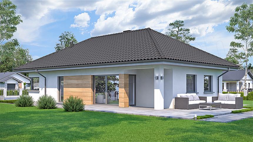 Projekt domu Dom przy Pastelowej 16 bis