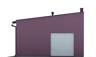 G92 - Budynek gospodarczy elewacja