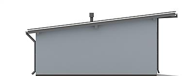 G102 - Budynek garażowy elewacja