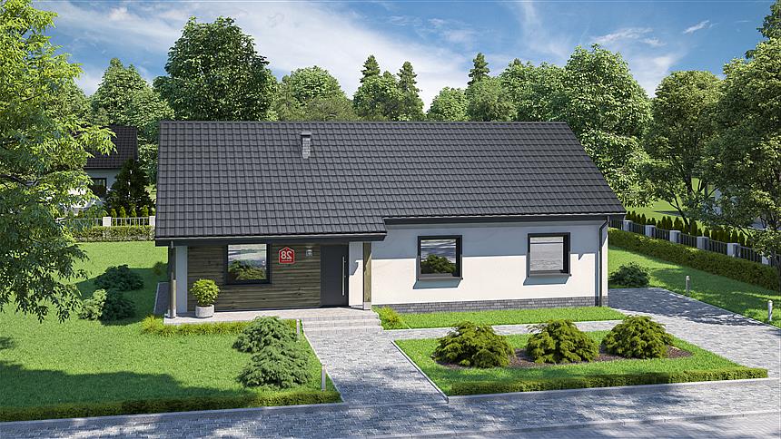 Projekt domu Dom przy Bukowej 28