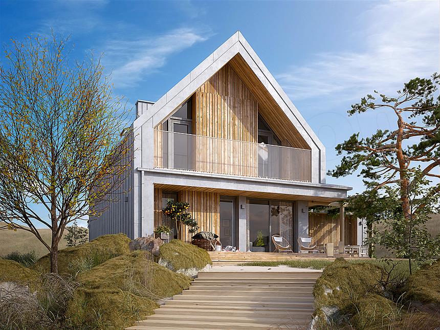 Projekt domu Malutki 4