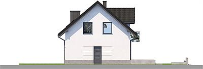 Dom przy Alabastrowej 56 elewacja