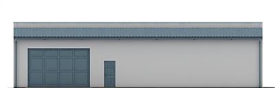 G112 - Budynek gospodarczy elewacja