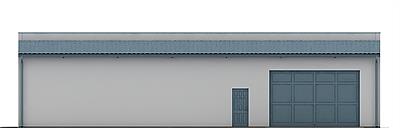 G112 - Budynek gospodarczy elewacja