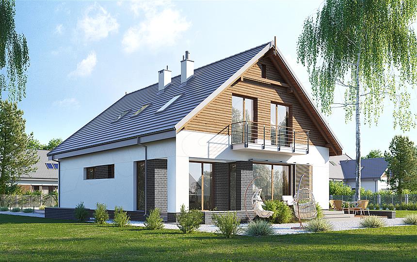 Projekt domu E-256