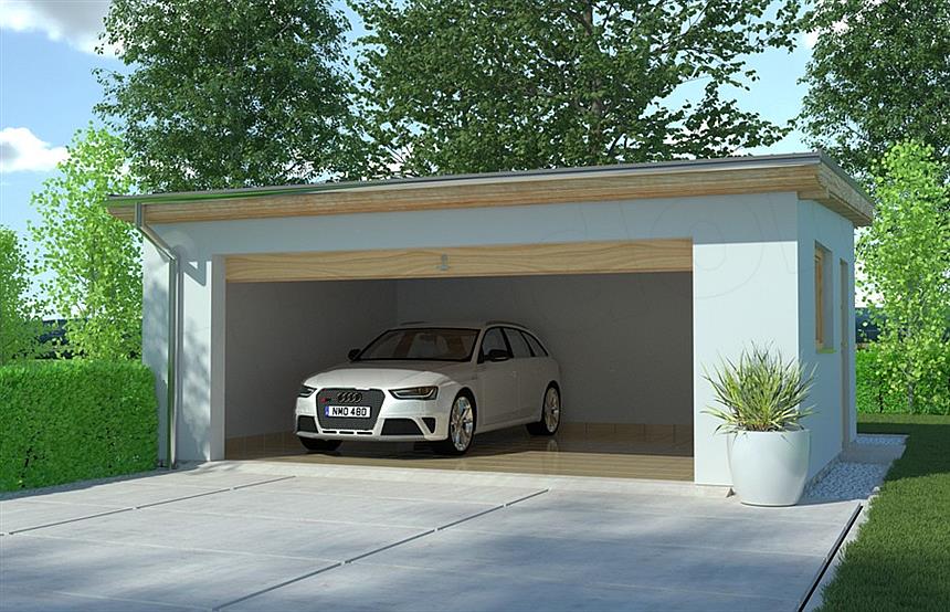 Projekt domu APG 9 garaż
