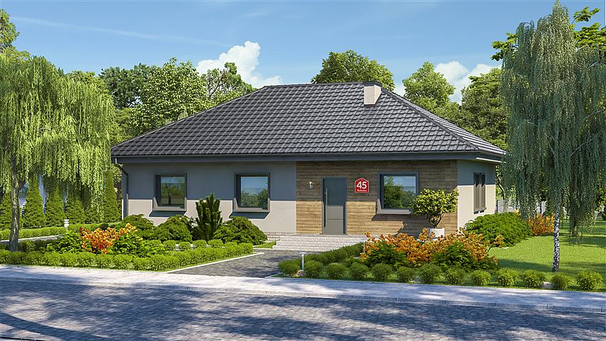 Projekt domu Dom przy Bukowej 45