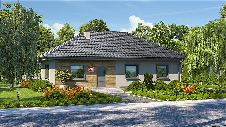 Projekt domu Dom przy Bukowej 45